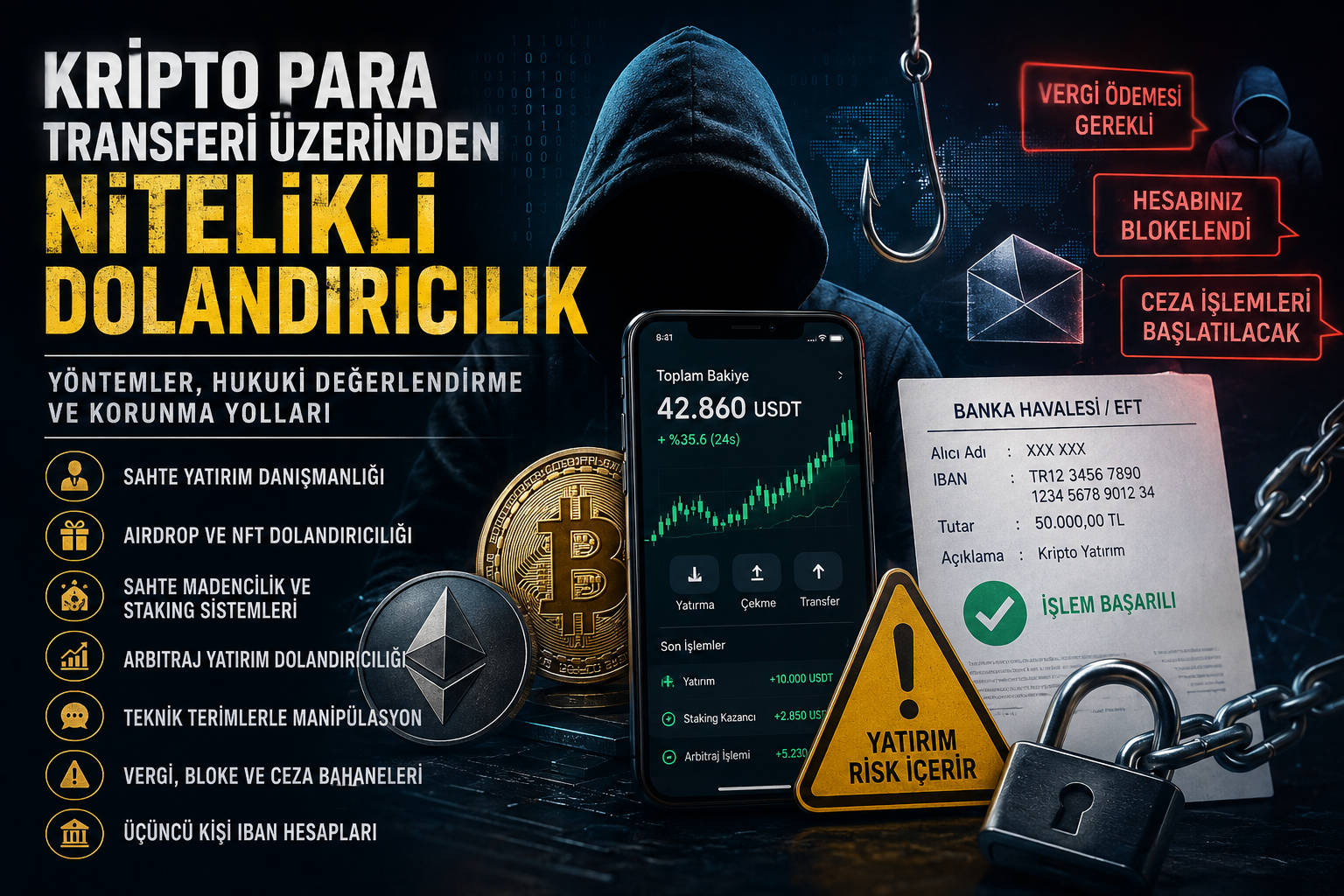 KRİPTO PARA TRANSFERİ ÜZERİNDEN DOLANDIRICILIK 
