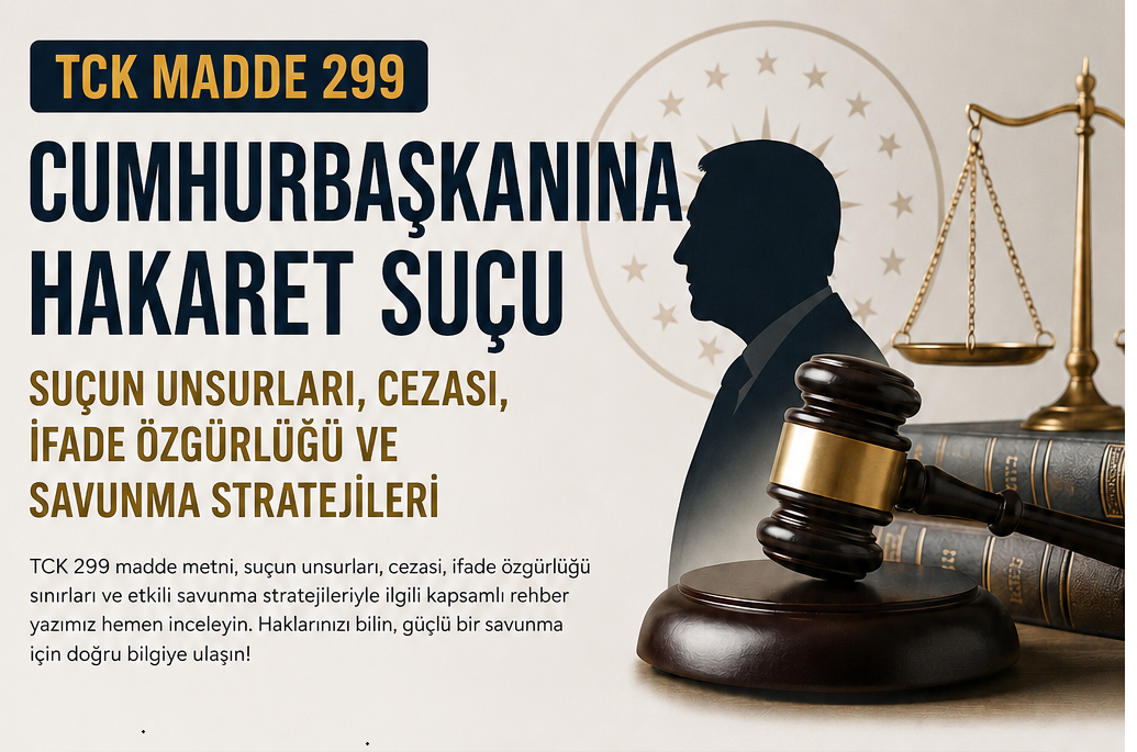 Cumhurbaşkanına Hakaret Suçu ( TCK mad.299 )