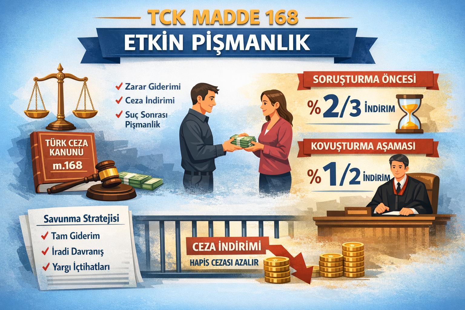 TCK Madde 168 Etkin Pişmanlık