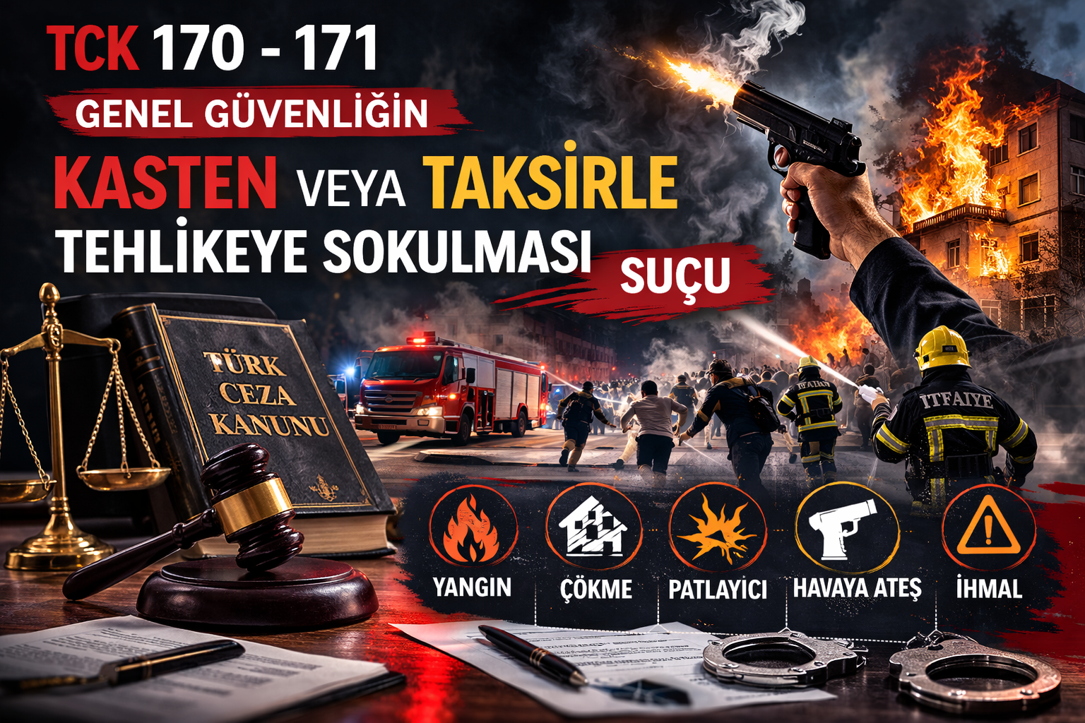 Genel Güvenliğin Kasten veya Taksirle Tehlikeye Sokulması Suçları