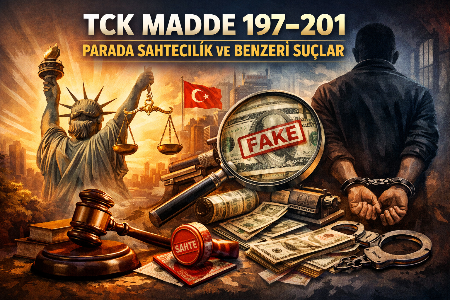 TCK Madde 197–201: Parada Sahtecilik ve Benzeri Suçlar