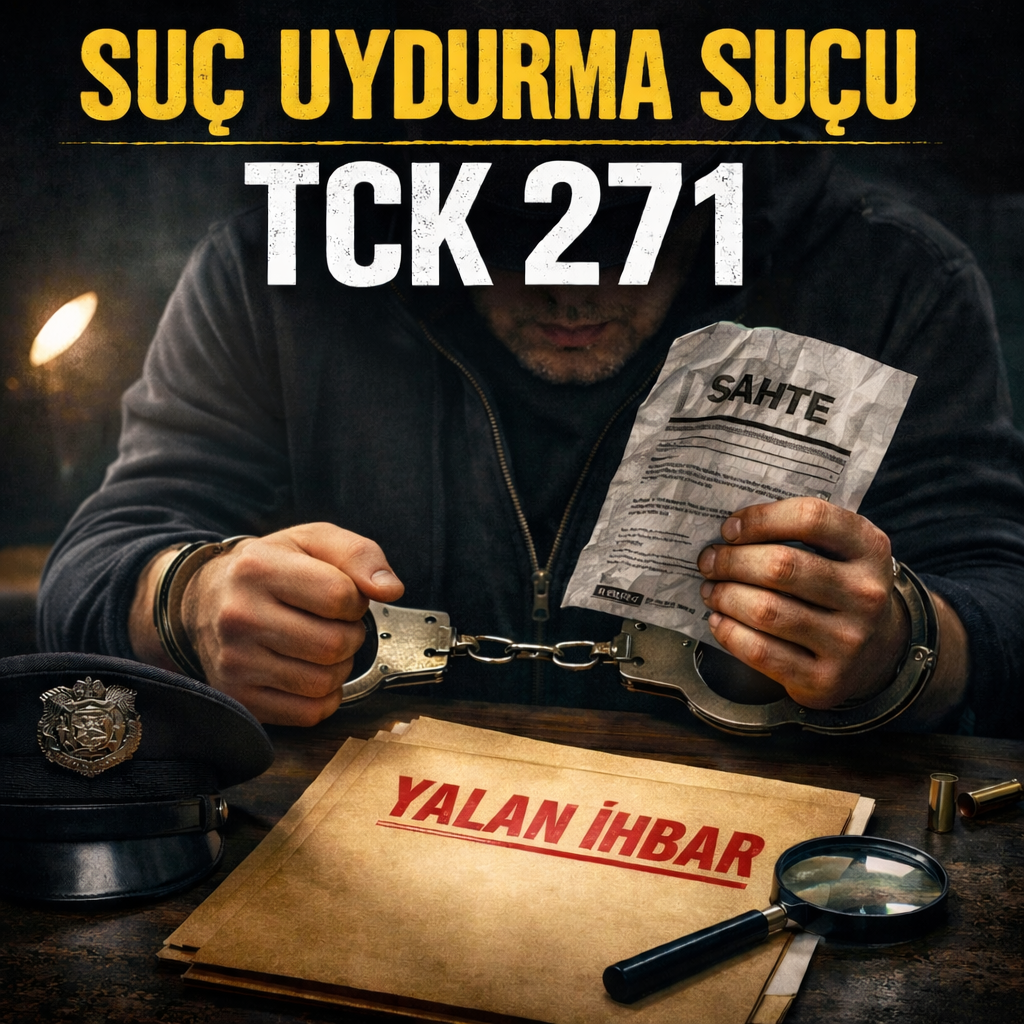 TCK MADDE 271 – Suç Uydurma 